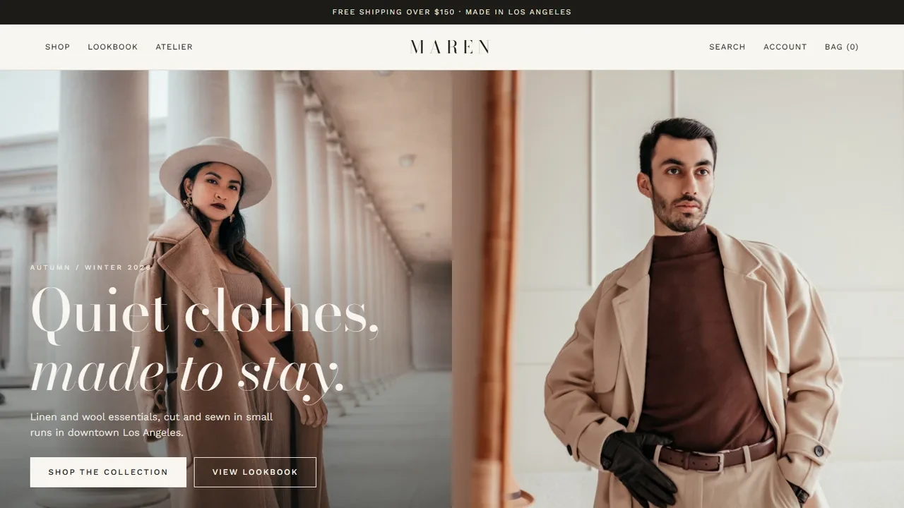 Maren Atelier — Fashion label
