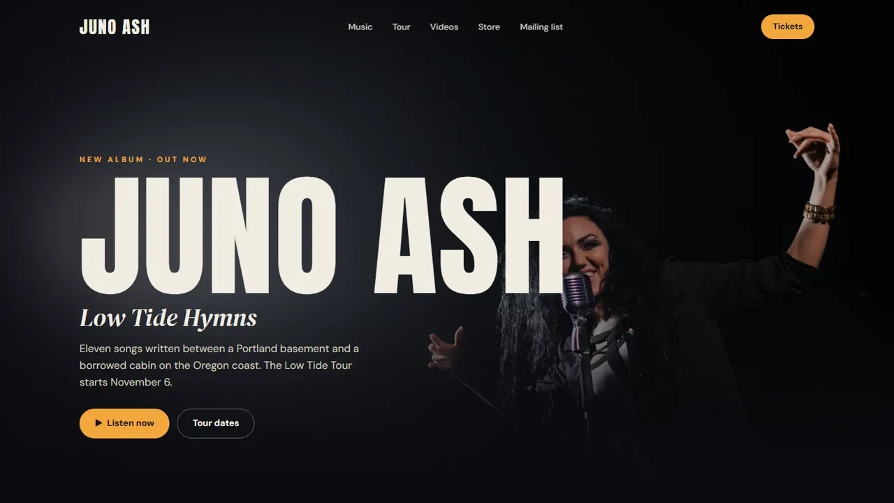 Juno Ash — Band