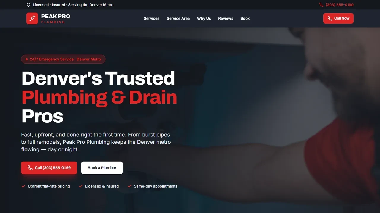 Peak Pro — Plumbing